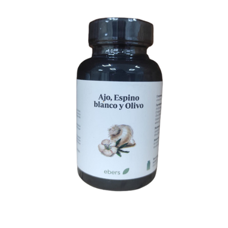 Ajo, espino blanco y olivo