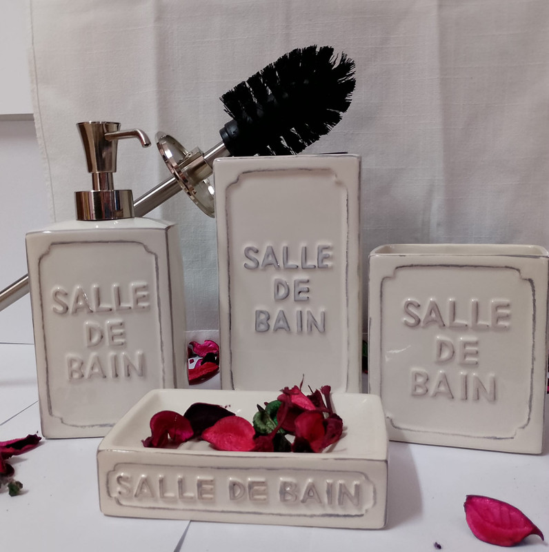 Juego Accesorios de Baño - Modelo VIVIENNE