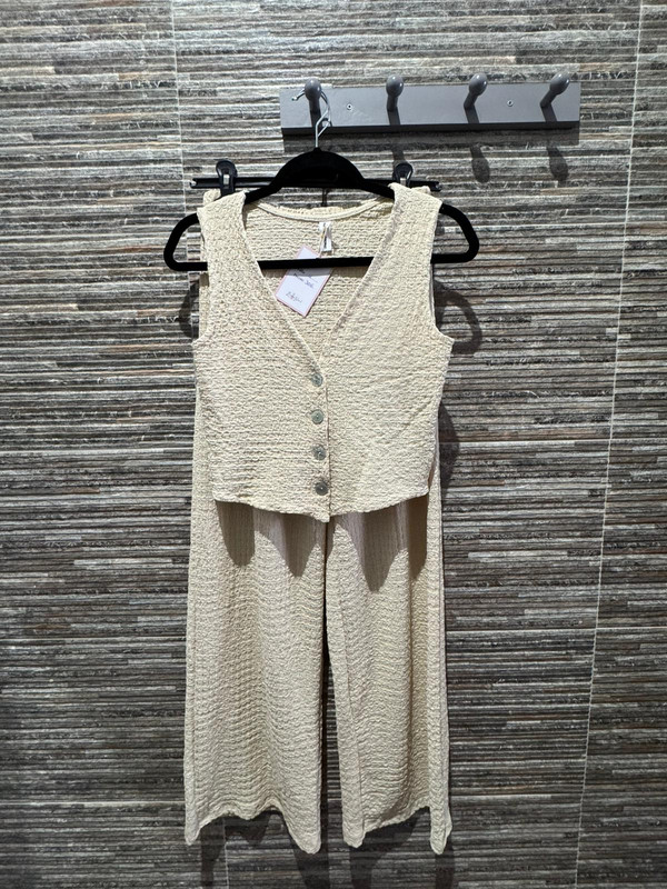 Conjunto Beige - Talla Única
