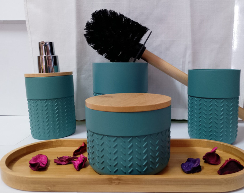 Juego Accesorios de Baño - THEA BAMBOOM