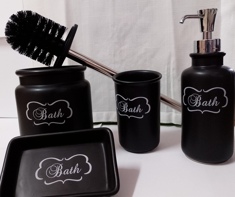 Juego de Accesorios de Baño - Modelo CHANTAL