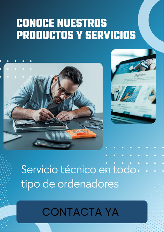 “Tu ordenador en buenas manos. Soluciones rápidas, seguras y a la primera.”